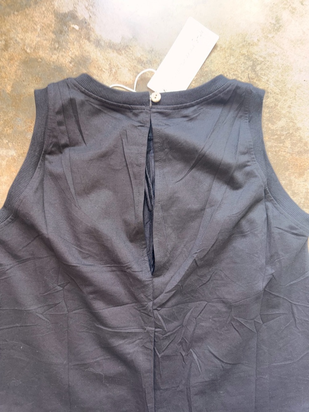 Black Utility Elliot Romper Sleeveless Pockets Casual - Size S NWT - Picture 5 of 9